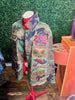 FEMME FATALE CAMOUFLAGE BLING Patchwork JACKET