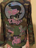 VIRGO LUX CAMOUFLAGE BLING Patchwork JACKET