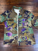 Aquarius Fist CAMOUFLAGE BLING Patchwork JACKET