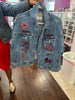 Breast Cancer FIERCE FIGHTER Patchwork JACKET