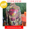 FEMME FATALE CAMOUFLAGE BLING Patchwork JACKET