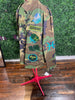 ARIES BAE CAMOUFLAGE BLING Patchwork JACKET