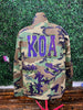 KOA CAMOUFLAGE BLING Patchwork JACKET