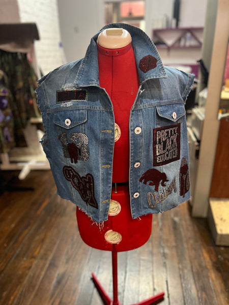 DST  13  DENIM  CROP JACKET