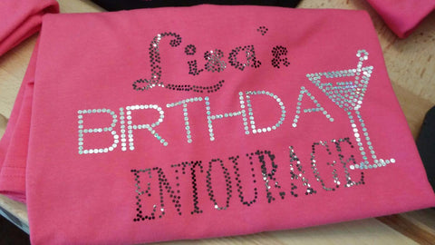 BIRTHDAY ENTOURAGE BLING BIRTHDAY ENTOURAGE BLING