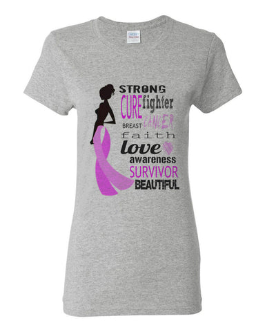BREAST CANCER STRONG WOMAN