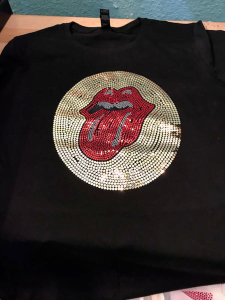TONGUE ALL OUT! BLING