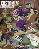 CUSTOMIZE CAMOUFLAGE BLING Patchwork JACKET