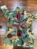 ATTORNEY CAMOUFLAGE BLING Patchwork JACKET