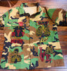 RESPIRATORY THERAPIST CAMOUFLAGE BLING Patchwork JACKET