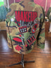 MAKEUP HUSTLER CAMOUFLAGE BLING Patchwork JACKET