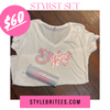 Stylist Bling TEE & TUMBLER SET