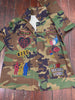 SOCIAL WORKER CAMOUFLAGE BLING Patchwork JACKET