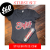 Stylist Bling TEE & TUMBLER SET