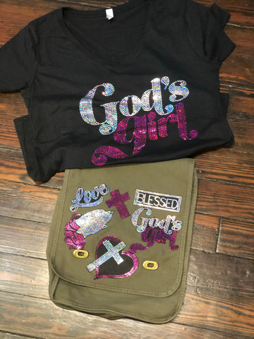 GOD’S GIRL T-SHIRT SET GOD’S GIRL T-SHIRT SET