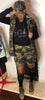 CUSTOMIZE CAMOUFLAGE  BLING Patchwork VEST