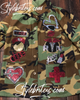 NURSE CAMOUFLAGE BLING Patchwork JACKET