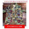 EDUCATOR CAMOUFLAGE BLING Patchwork JACKET