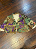 Aquarius Fist CAMOUFLAGE BLING Patchwork JACKET
