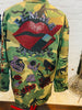 FEMME FATALE CAMOUFLAGE BLING Patchwork JACKET