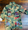 FEMME FATALE CAMOUFLAGE BLING Patchwork JACKET