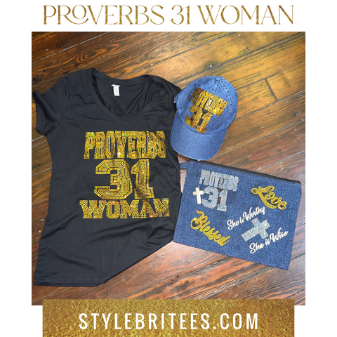 PROVERBS 31 WOMAN DENIM BOX PROVERBS 31 WOMAN DENIM BOX