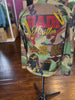 HAIR HUSTLER CAMOUFLAGE BLING Patchwork JACKET