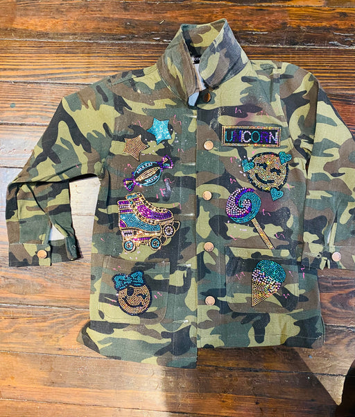 UNICORN PATCHWORK JACKET KIDS