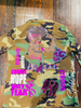 Breast Cancer Strong Woman Afro CAMOUFLAGE BLING Patchwork JACKET