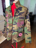 MAKEUP DIVA CAMOUFLAGE BLING Patchwork JACKET