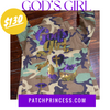 GOD'S GIRL CAMOUFLAGE BLING Patchwork JACKET