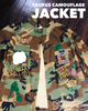 TAURUS CAMOUFLAGE BLING Patchwork JACKET