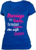MARRIAGE IS A WORKSHOP...THE HUSBAND WORKS & THE WIFE SHOPS!