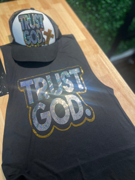 TRUST GOD TRUCKER Hat