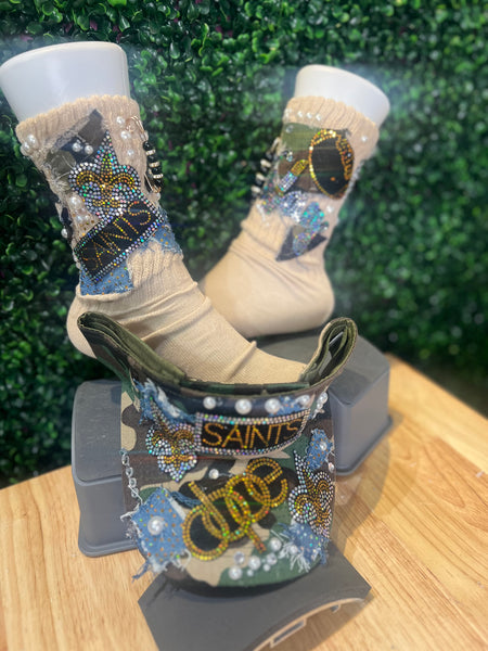 Football Teams Trucker Hat and Socks