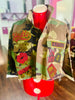 IN MY BAG CAMOUFLAGE CROPPED BLING Patchwork JACKET