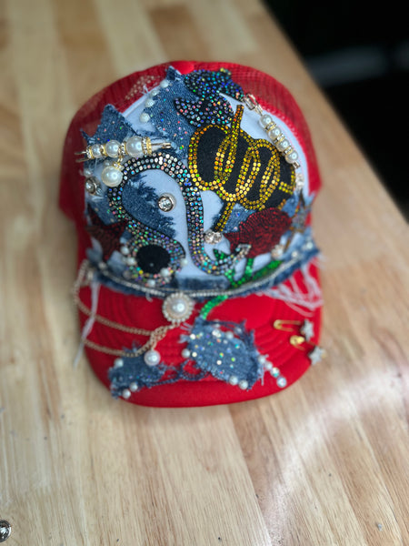 Zodiac Embellished TRUCKER Hat