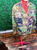 VOLLEYBALL CAMOUFLAGE BLING Patchwork JACKET