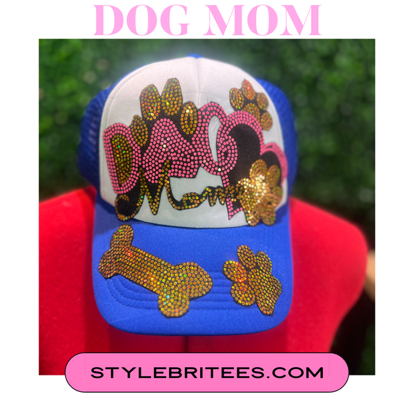 DOG MOM TRUCKER Hat