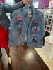 Breast Cancer FIERCE FIGHTER Patchwork JACKET
