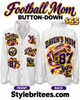 CHEER MOM Button Down