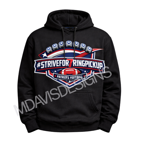 Strive for 7 ring pickup Hoodie