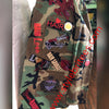 HAIR DIVA CAMOUFLAGE BLING Patchwork JACKET
