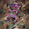 HAIR DIVA CAMOUFLAGE BLING Patchwork JACKET