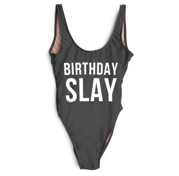 BIRTHDAY SLAY Swimsuit