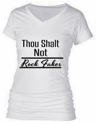 Thou Shalt not Rock Fakes