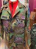 MELANIN STAY POPPIN CAMOUFLAGE BLING Patchwork JACKET