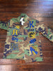 KENNEDY HIGH SCHOOL CAMOUFLAGE BLING Patchwork JACKET