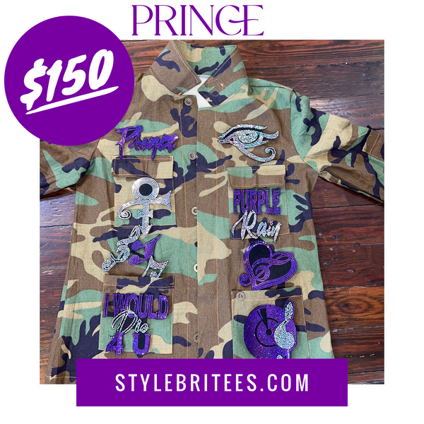 PRINCE Camouflage  Patchwork Jacket