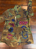 DRIP QUEEN CAMOUFLAGE BLING Patchwork JACKET